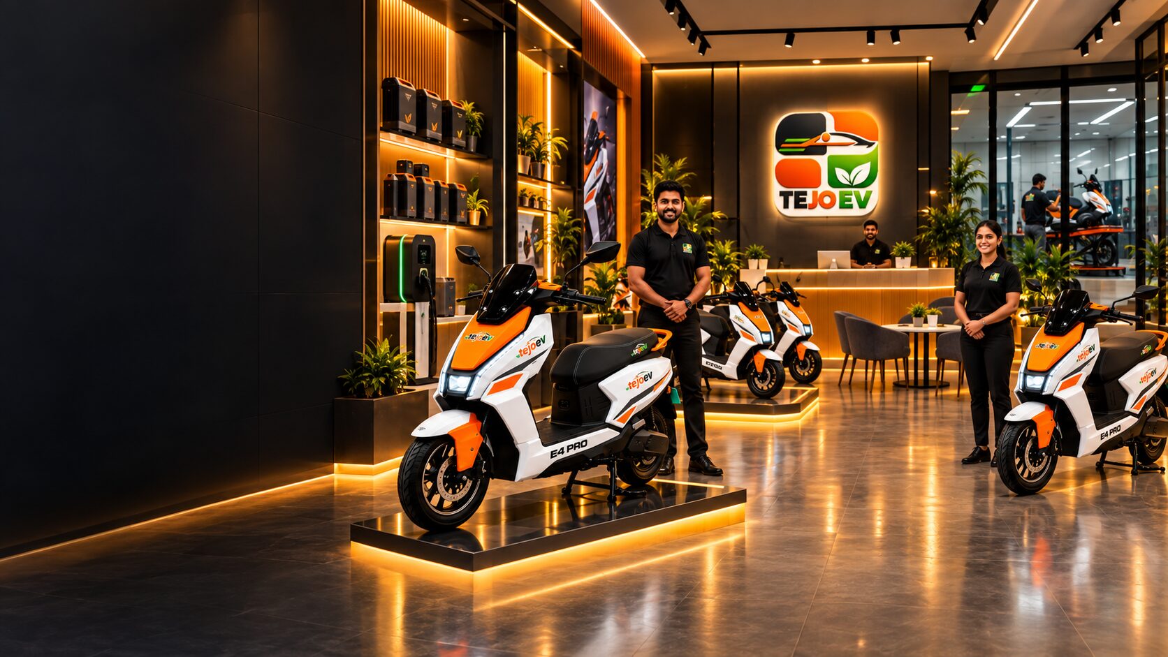 TEJO EV branded concept store